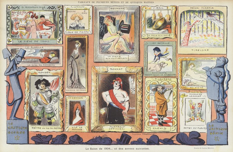 Illustrasjon for Le Rire av Lucien Metivet