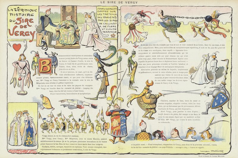 Illustrasjon for Le Rire av Lucien Metivet