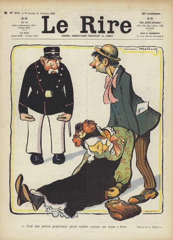 Illustrasjon for Le Rire av Lucien Metivet