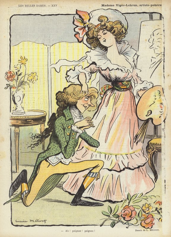 Illustrasjon for Le Rire av Lucien Metivet