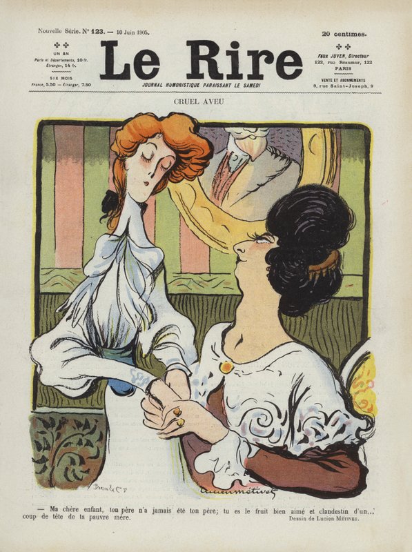 Illustrasjon for Le Rire av Lucien Metivet