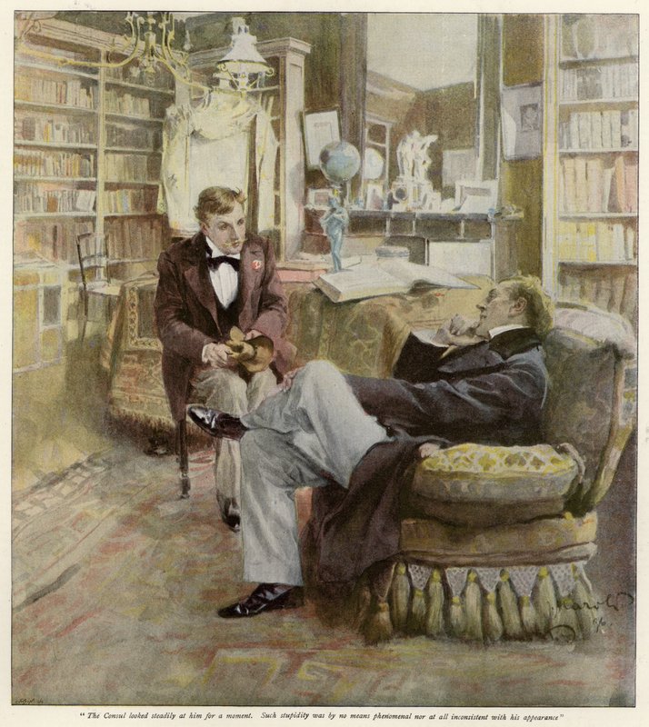 Unser Karl i The Graphic Christmas Number 1897 av Ludek or Ludwig Marold