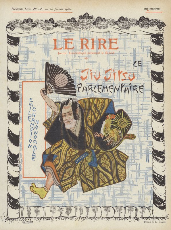 Illustrasjon for Le Rire av Ludwig Braun