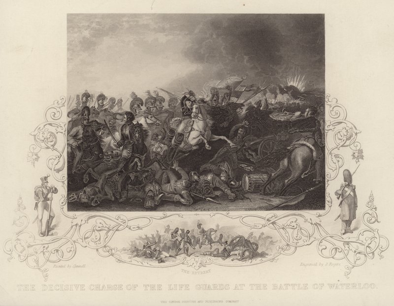 Slaget ved Waterloo av Luke Clennell