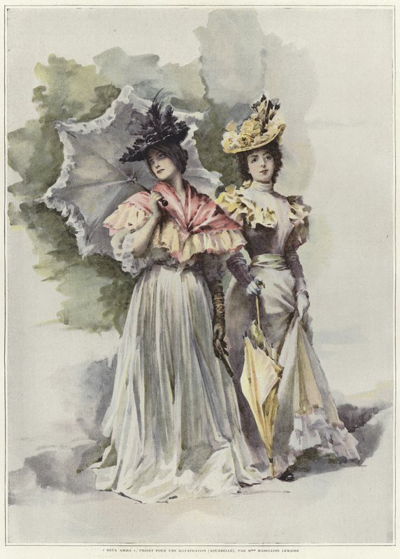 To venner av Madeleine Lemaire av Madeleine Lemaire