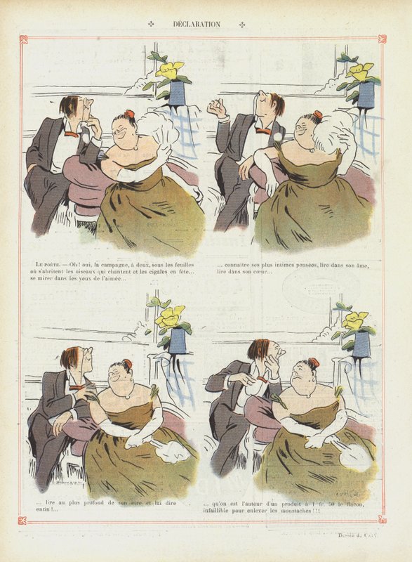 Illustrasjon for Le Rire av Marcel Amable O.L. Capy