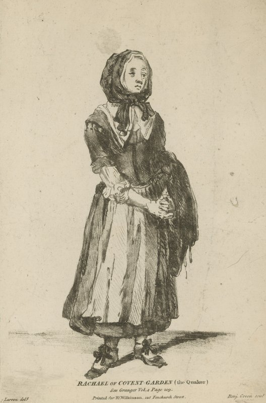 Rachael fra Covent Garden, kvekeren av Marcellus the Younger Laroon