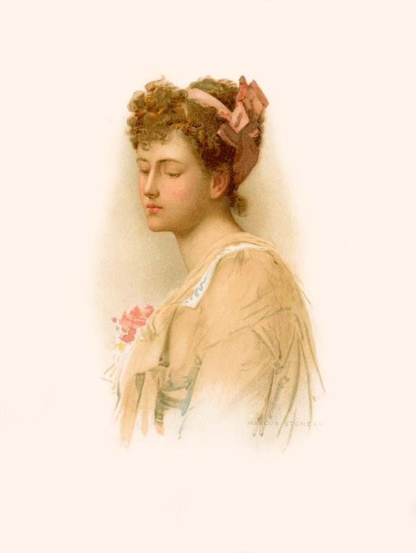 Tennysons Margaret av Marcus Stone