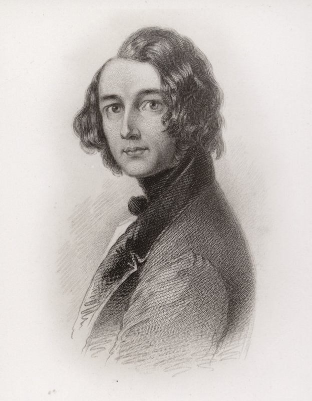 Charles Dickens (1812-1870), engelsk forfatter, 1844 av Margaret Gillies