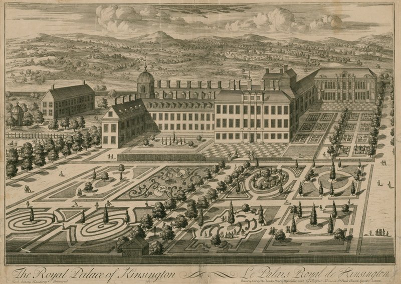 Det kongelige palasset i Kensington, London av Mark Anthony Hauduroy