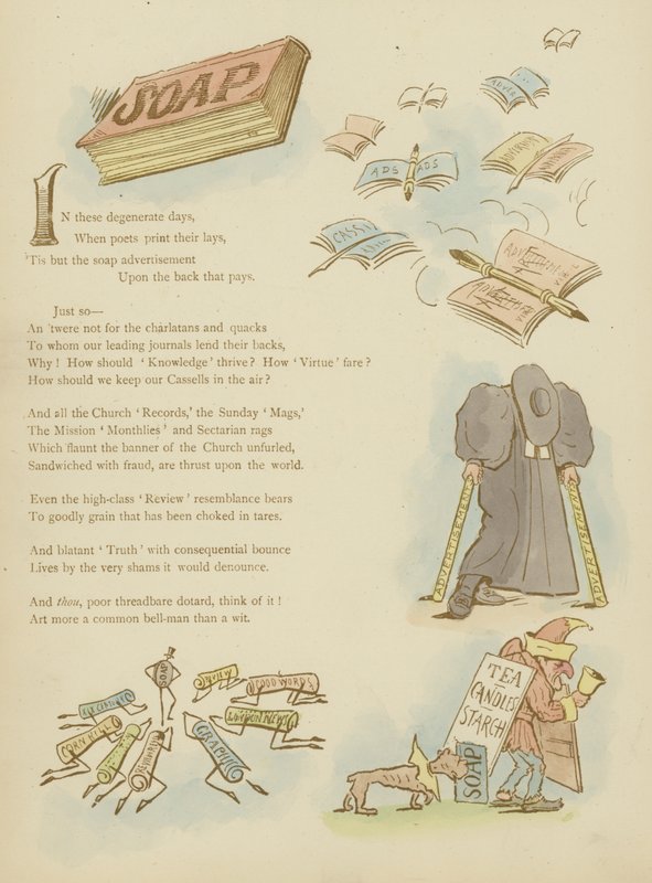 Side fra The Satires of Cynicus av Martin Cynicus Anderson