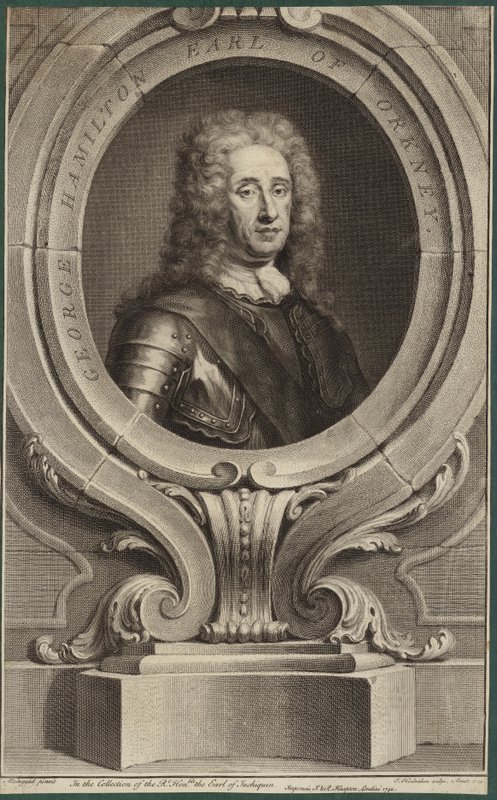 Portrett av George Hamilton, jarl av Orknøyene av Martin Maingaud