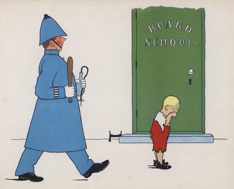 Wonderful England: Politimann returnerer ung skulk til leksjonene sine av Mary Francis Ames