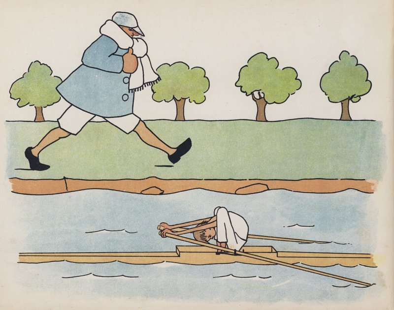 Wonderful England: Skolegutt roing av Mary Francis Ames