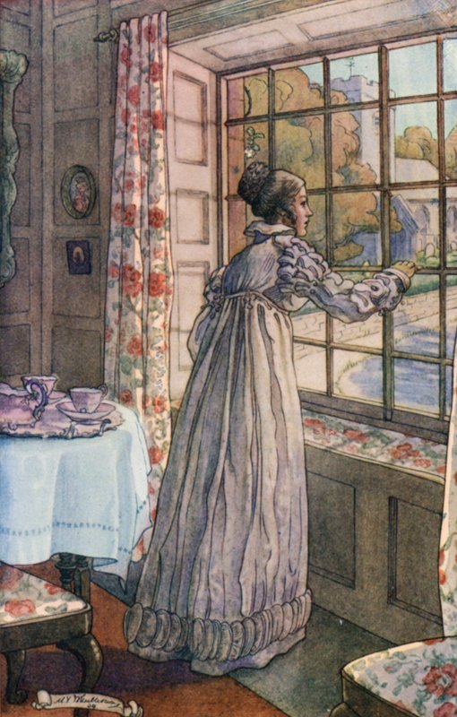 Illustrasjon for Silas Marner av Mary V. Wheelhouse