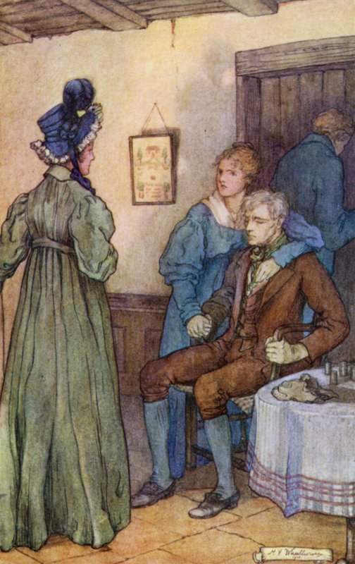 Illustrasjon for Silas Marner av Mary V. Wheelhouse