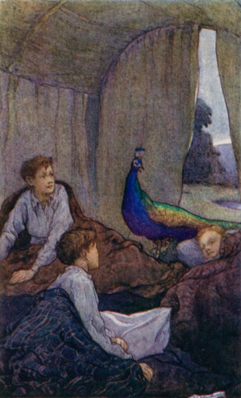 Scene fra The Slowcoach, av Edward Verrall Lucas av Mary V. Wheelhouse