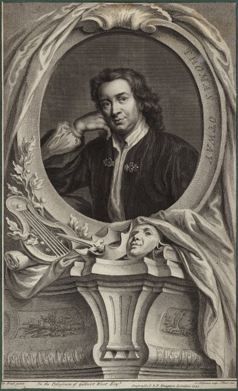 Portrett av Thomas Otway av Mary Beale