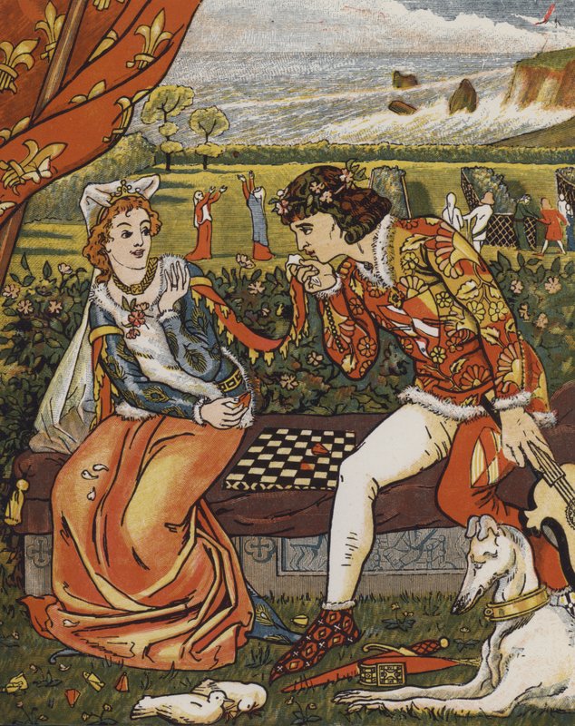 Dorigen og Aurelius, Chaucers Franklins fortelling av Mary Eliza Haweis