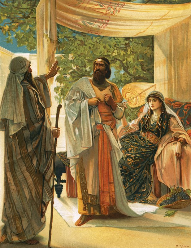 Elias irettesetter Akab av Mary L. Gow