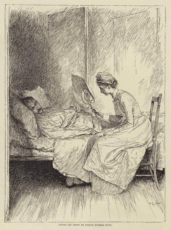 Illustrasjon til The Story of a Nurse, av Honnor Morten av Mary L. Gow