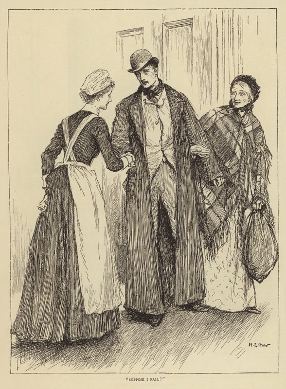 Illustrasjon til The Story of a Nurse, av Honnor Morten av Mary L. Gow
