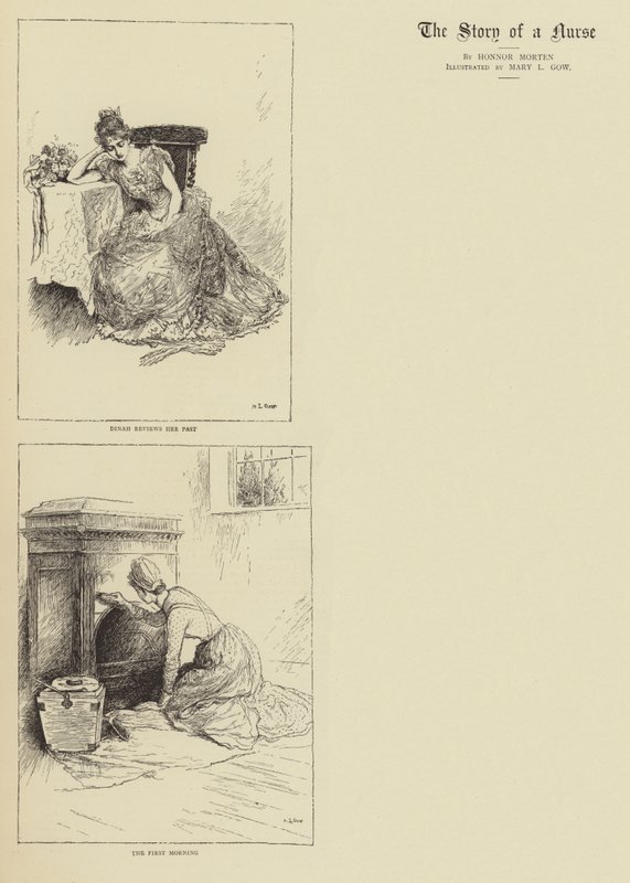 Historien om en sykepleier av Mary L. Gow