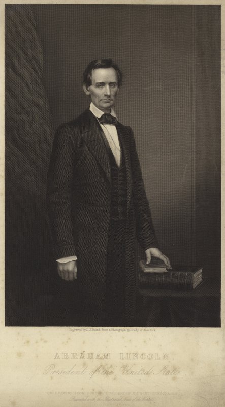 Portrett av Abraham Lincoln av Mathew B. Brady