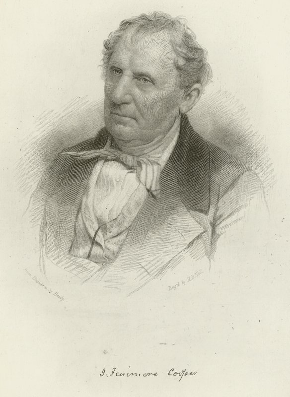 James Fenimore Cooper av Mathew B. Brady