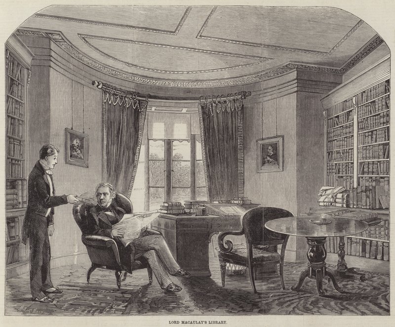 Lord Macaulays bibliotek av Matthew Somerville Morgan
