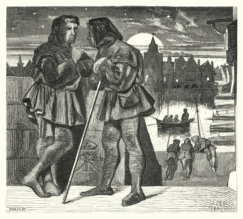 The Apparitor of the Secret Tribunal (gravering) av Matthew James (attr. to) Lawless