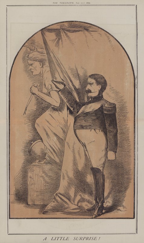En liten overraskelse! (farge litho) av Matthew