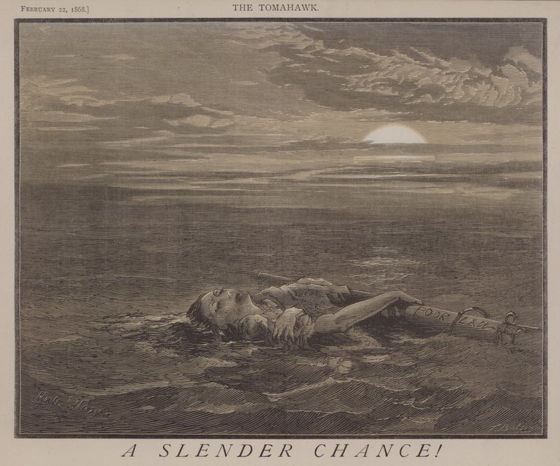 En liten sjanse! (farge litho) av Matthew