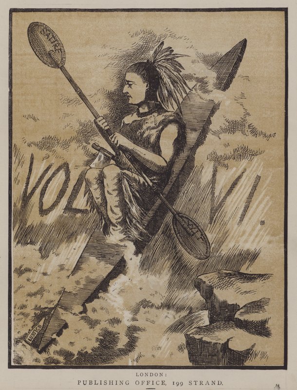 Illustrasjon fra The Tomahawk magazine av Matthew