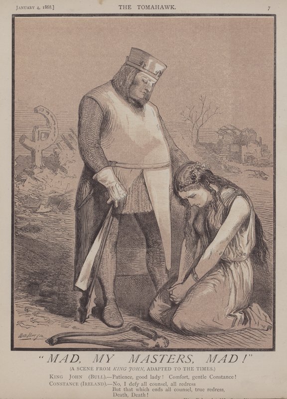 Gale, mine mestere, gale! (farge litho) av Matthew