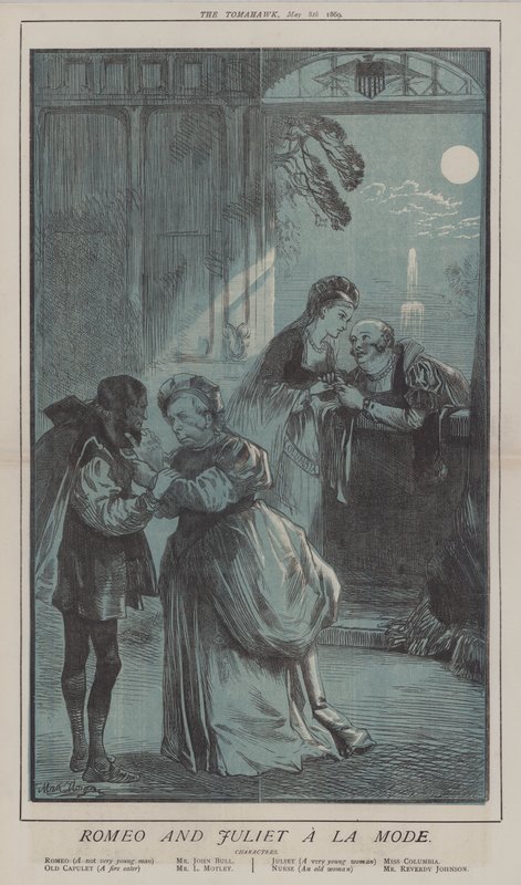 Romeo og Julie A La Mode (farge litho) av Matthew