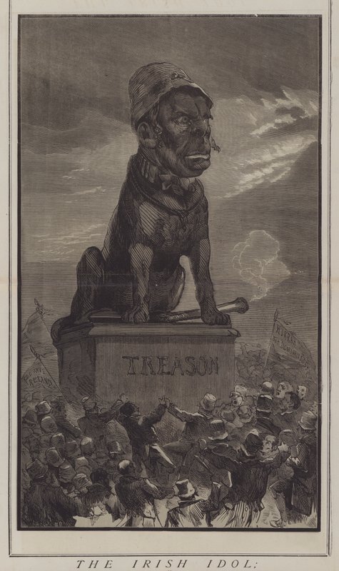The Irish Idol (farge litho) av Matthew