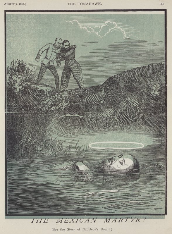 Den meksikanske martyren (farge litho) av Matthew