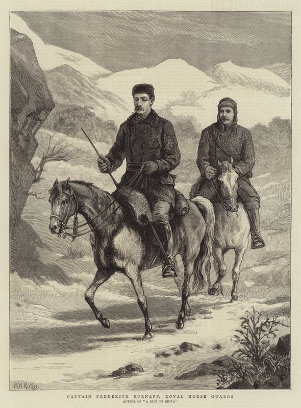 Kaptein Frederick Burnaby, Royal Horse Guards av Matthew White Ridley