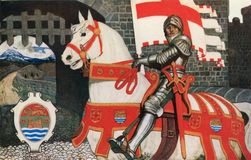 Carlisle, "Porten til Skottland" av Maurice Greiffenhagen