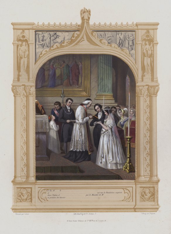 Ekteskapsvelsignelse av Maurice Leloir