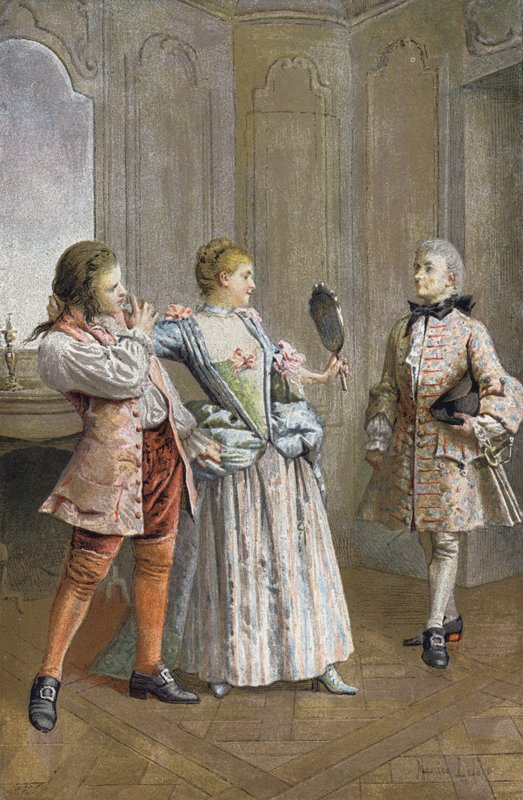 Speilet av Maurice Leloir