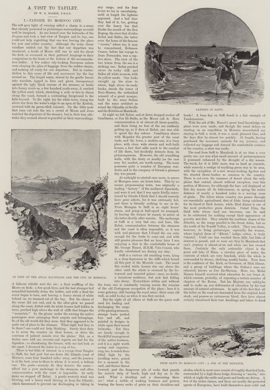 Et besøk til Tafilet, Tangier til Marokko by av Maurice Romberg