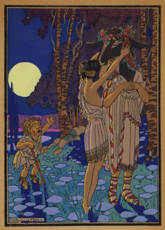 Illustrasjon for Shakespeares A Midsummer Night