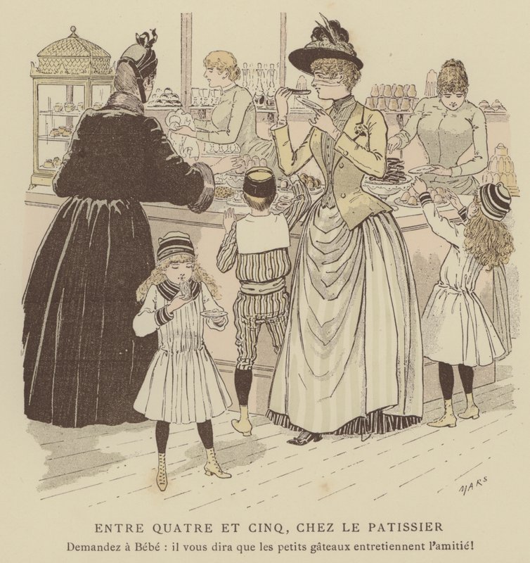 Illustrasjon for Paris Brilliant (farge litho) av Maurice Charles Mathieu Bonvoisin