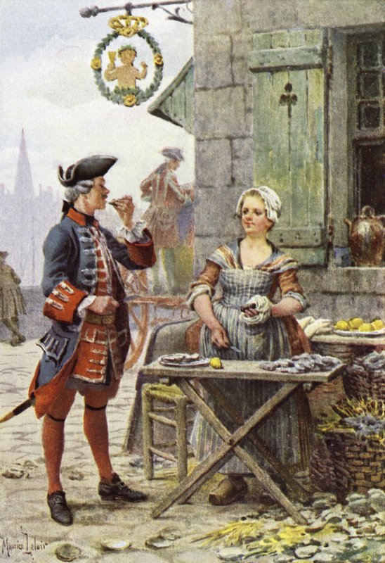 LEcaillere, østers av Maurice Leloir