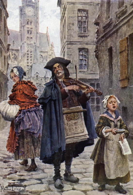 Sangeren av klager av Maurice Leloir