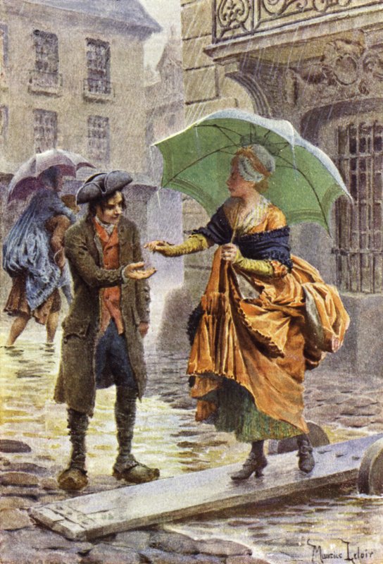 Fergemannen til Ruisseuax av Maurice Leloir