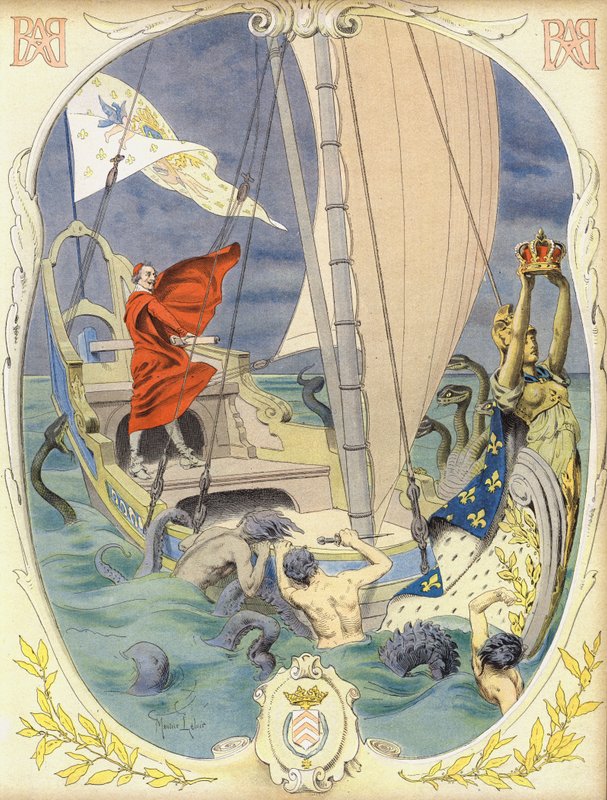 Richelieu styrer statsskipet av Maurice Leloir
