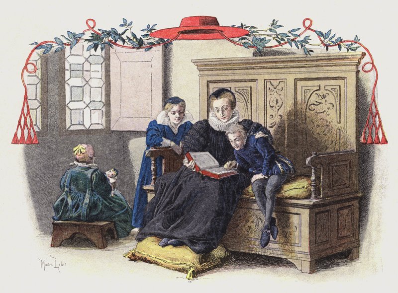 Richelieus mor veileder de tidlige leksjonene hans av Maurice Leloir